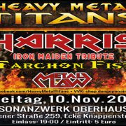 Heavy Metal Titans am 10.11. im Resonanzwerk Oberhausen