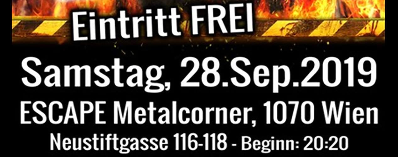 Heavy Metal Titans II – mit Martyr, Tarchon Fist und Roadwolf im Escape Wien