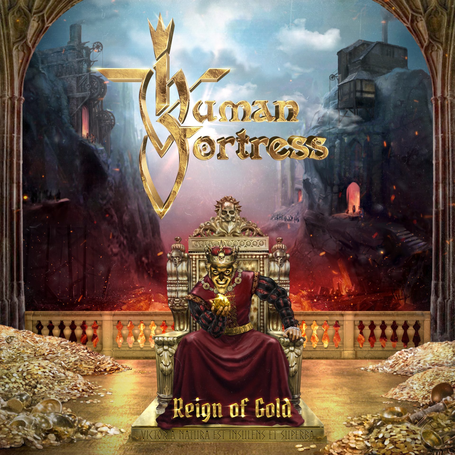 Metal-Review: HUMAN FORTRESS – REIGN OF GOLD