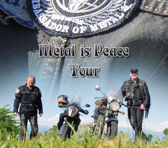 METAL IS PEACE TOUR Initiator spendet Motorrad an Haus der Geschichte