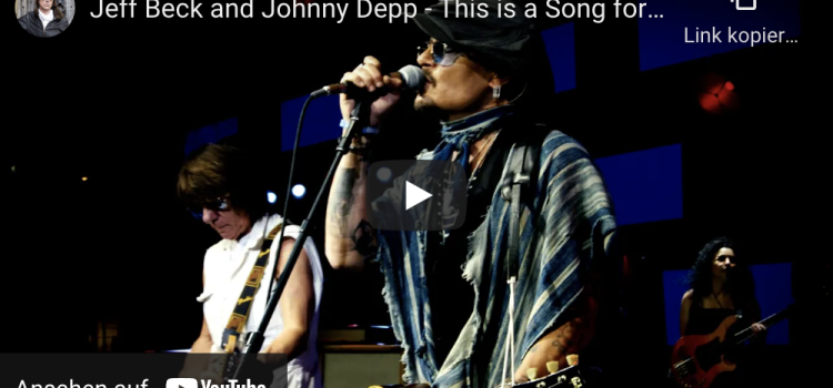 Jeff Beck und Johnny Depp live in Offenbach und München