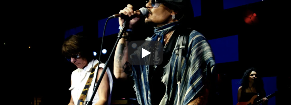 Jeff Beck und Johnny Depp live in Offenbach und München